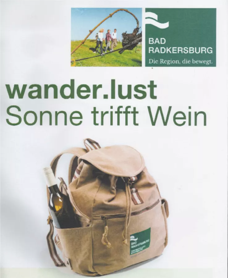 Sonne trifft Wein - Start in die Wandersaison